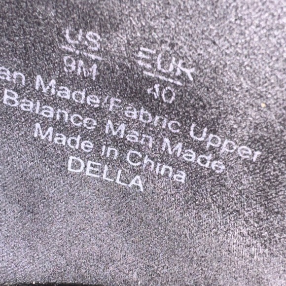 Circus NY Della Wrap Up Block Heel Ballet Sz 9 Black Ribbon Tie Square Toe Goth - Picture 12 of 15